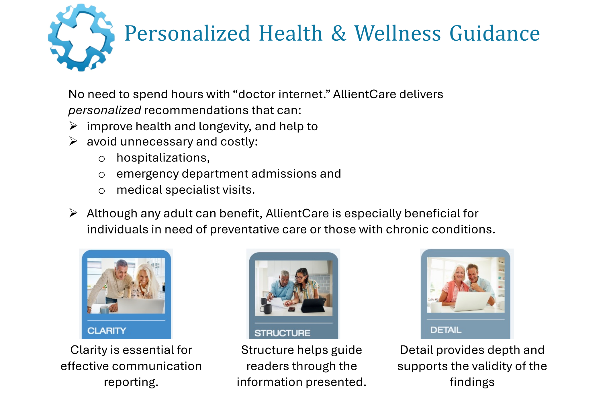 Personalized health guidance