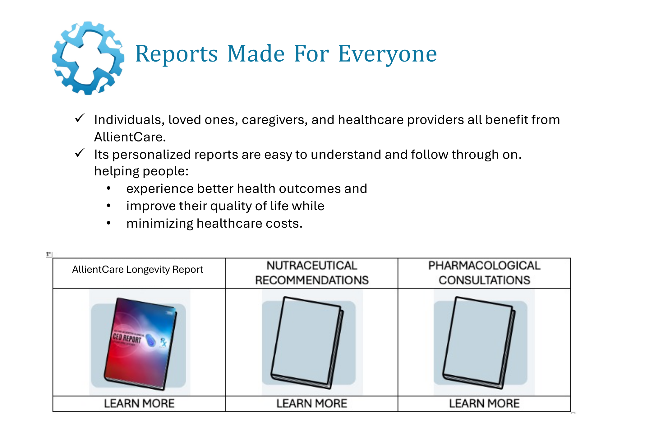 Reports for everyone
